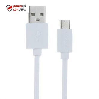 کابل تبدیل USB به microUSB میزو مدل X07 طول 1 متر کابل تبدیل USB به microUSB میزو مدل X07 طول 1 متر