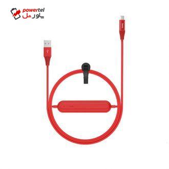 کابل تبدیل USB به microUSB هوکو مدل U22 طول 1.2 متر