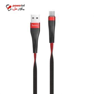 کابل تبدیل USB به microUSB هوکو مدل U39 طول 1.2 متر