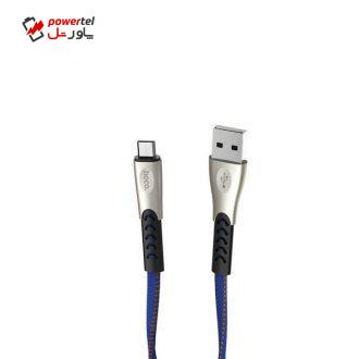 کابل تبدیل USB به microUSB هوکو مدل U48 طول 1.2متر