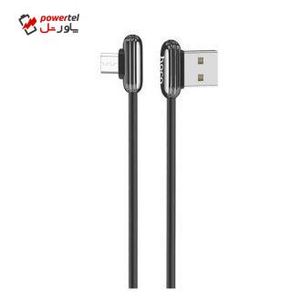 کابل تبدیل USB به microUSB هوکو مدل U60 طول 1.2 متر