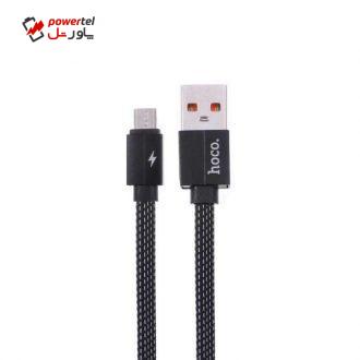 کابل تبدیل USB به microUSB هوکو مدل X-15 طول 0.3 متر