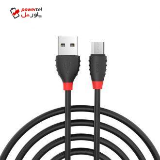 کابل تبدیل USB به microUSB هوکو مدل X27 طول 1.2 متر کابل تبدیل USB به microUSB هوکو مدل X27 طول 1.2 متر