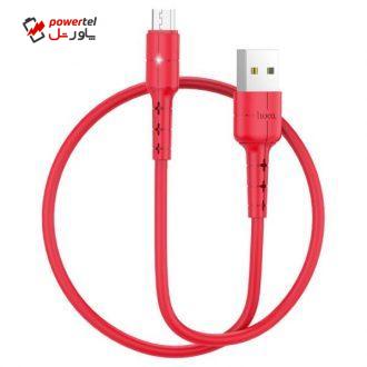 کابل تبدیل USB به microUSB هوکو مدل X30 طول 1.2 متر کابل تبدیل USB به microUSB هوکو مدل X30 طول 1.2 متر