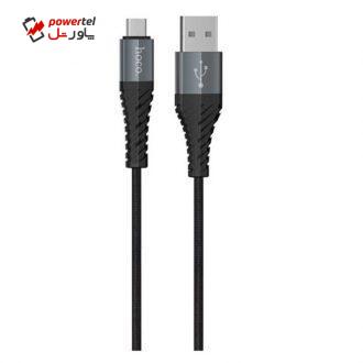 کابل تبدیل USB به microUSB هوکو مدل X38 طول 1 متر