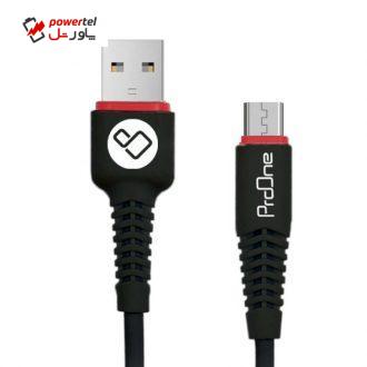 کابل تبدیل USB به microUSB پرووان مدل PRO005 طول 1.2 متر