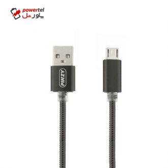 کابل تبدیل USB به microUSB پینزی مدل V6 طول 1 متر