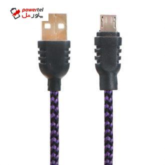 کابل تبدیل USB به microUSB کد1367 طول 1 متر کابل تبدیل USB به microUSB کد1367 طول 1 متر