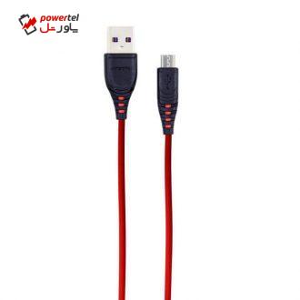 کابل تبدیل USB به microUSB کینگ استار مدل K14 A طول 1 متر