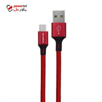 کابل تبدیل USB به microUSB کینگ استار مدل K16A طول 1 متر