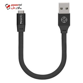 کابل تبدیل USB به microUSB یسیدو مدل CA-17 طول 0.3 متر کابل تبدیل USB به microUSB یسیدو مدل CA-17 طول 0.3 متر