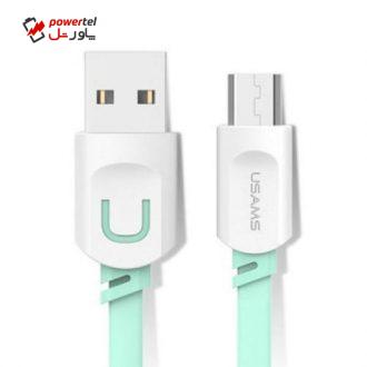 کابل تبدیل USB به microUSB یوسمز مدل US-SJ012 طول 0.25 متر