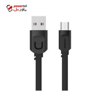کابل تبدیل USB به microUSB یوسمز مدل US-SJ020 طول 1 متر کابل تبدیل USB به microUSB یوسمز مدل US-SJ020 طول 1 متر