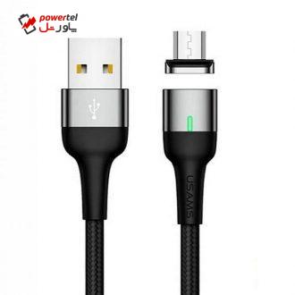 کابل تبدیل USB به microUSB یوسمز مدل US-SJ328 U28 طول 1 متر