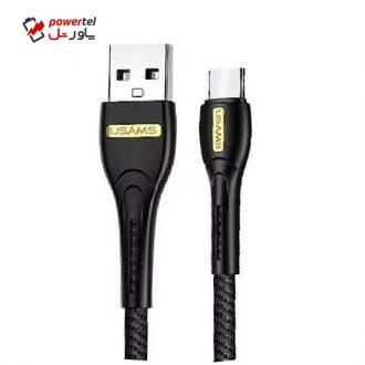 کابل تبدیل USB به microUSB یوسمز مدل US-SJ389 U40 طول 1 کابل تبدیل USB به microUSB یوسمز مدل US-SJ389 U40 طول 1