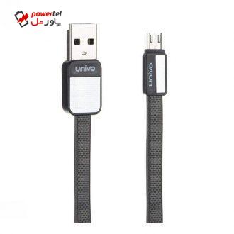 کابل تبدیل USB به microUSB یونیوو مدل UN-004m طول 1 متر کابل تبدیل USB به microUSB یونیوو مدل UN-004m طول 1 متر