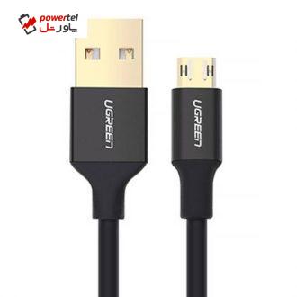 کابل تبدیل USB به microUSB یوگرین مدل US223 طول 1 متر کابل تبدیل USB به microUSB یوگرین مدل US223 طول 1 متر