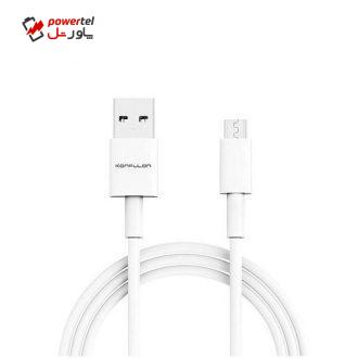 کابل تبدیل USB به microusb کانفلون مدل DC04 طول 1 متر کابل تبدیل USB به microusb کانفلون مدل DC04 طول 1 متر