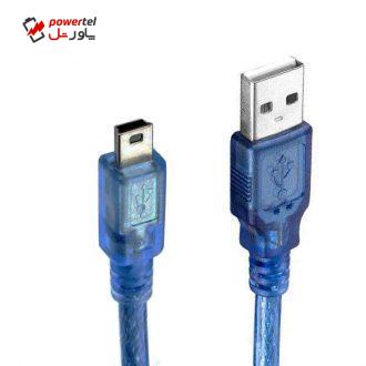 کابل تبدیل USB به miniUSB رویال مدل MIU150 طول 1.5 متر کابل تبدیل USB به miniUSB رویال مدل MIU150 طول 1.5 متر