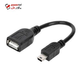 کابل تبدیل USB به miniUSB مدل M201 طول 0.3 متر