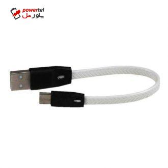 کابل تبدیل USB به type-c مدل ایکس استار به طول 25 سانتی متر کابل تبدیل USB به type-c مدل ایکس استار به طول 25 سانتی متر