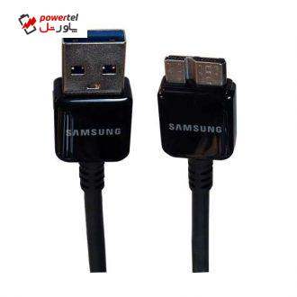 کابل تبدیل USB 3.0 به USB 3.0-Micro B سامسونگ مدل ET-DQ11Y1BE طول 1.5 متر