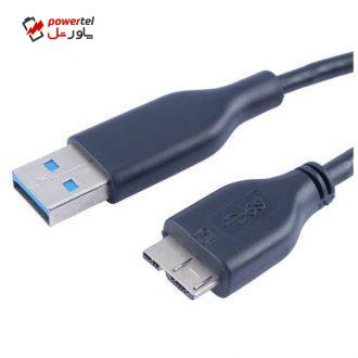 کابل تبدیل USB 3.0 به micro-B مدل AM/HDD طول 30 سانتی متر کابل تبدیل USB 3.0 به micro-B مدل AM/HDD طول 30 سانتی متر