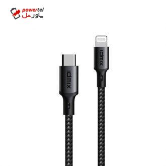 کابل تبدیل USB-C به لایتنینگ آی دی میکس  مدل L09Ci طول 1 متر