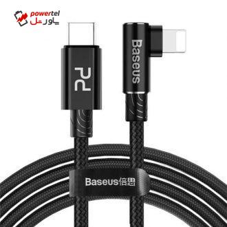 کابل تبدیل USB-C به لایتنینگ باسئوس مدل CATLMVP-B01 طول 2 متر کابل تبدیل USB-C به لایتنینگ باسئوس مدل CATLMVP-B01 طول 2 متر