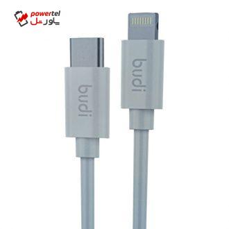 کابل تبدیل USB-C به لایتنینگ بودی مدل M8J195 طول 1 متر