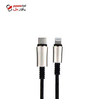 کابل تبدیل USB-C به لایتنینگ جوی روم مدل S-M409 طول 1.2 متر کابل تبدیل USB-C به لایتنینگ جوی روم مدل S-M409 طول 1.2 متر