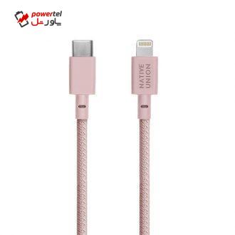 کابل تبدیل USB-C به لایتنینگ نیتیو یونیون مدل Belt طول 1.2 متر