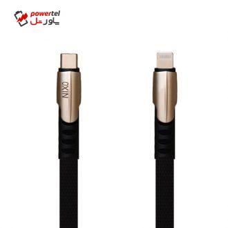 کابل تبدیل USB-C به لایتنینگ نیکسو مدل TCL20A طول 2 متر کابل تبدیل USB-C به لایتنینگ نیکسو مدل TCL20A طول 2 متر