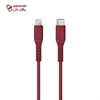 کابل تبدیل USB-C به لایتنینگ یونیک مدل Flex طول 1.2 متر کابل تبدیل USB-C به لایتنینگ یونیک مدل Flex طول 1.2 متر
