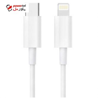 کابل تبدیل USB-C به لایتینگ دی پی روی مدل B12 طول 1.2 متر
