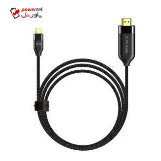 کابل تبدیل USB-C به HDMI مک دودو مدل CA-5880 طول 2 متر کابل تبدیل USB-C به HDMI مک دودو مدل CA-5880 طول 2 متر