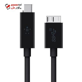 کابل تبدیل USB-C به MICRO-B بلکین مدل F2CU0321BT1M طول 1 متر