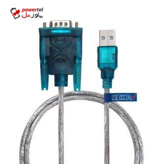 کابل تبدیل USB2.0 به سریال RS232 مکا مدل MCU13 طول 75 سانتیمتر