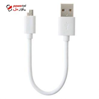 کابل تبدیل  microUSB  به USB مدل J-12 به طول 21 سانتی متر