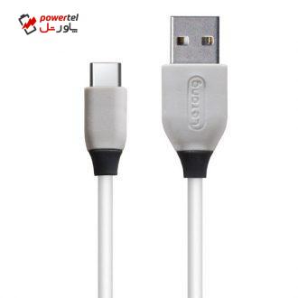 کابل شارژ USB به USB-C لیتناگ مدل LT-TPC-12 طول 1 متر