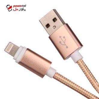 کابل USB به لایتنینگ کملیون مدل CDC012G-BP به طول 1 متر