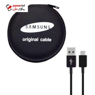 کابل USB به USB-C مدل S10-B طول 1 متر به همراه کیف کابل USB به USB-C مدل S10-B طول 1 متر به همراه کیف