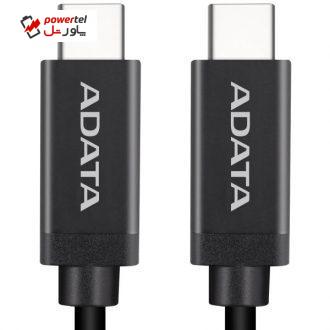 کابل USB-C ای دیتا مدل Get Up To Speed طول 1 متر کابل USB-C ای دیتا مدل Get Up To Speed طول 1 متر