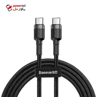 کابل USB-C باسئوس مدل CATKLF-G1 طول 1 متر کابل USB-C باسئوس مدل CATKLF-G1 طول 1 متر