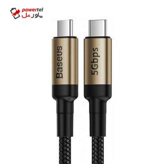 کابل USB-C باسئوس مدل CATKLF-RV طول 1 متر کابل USB-C باسئوس مدل CATKLF-RV طول 1 متر