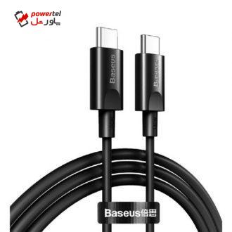 کابل USB-C باسئوس مدل CATSW_D01 طول 1.5 متر کابل USB-C باسئوس مدل CATSW_D01 طول 1.5 متر