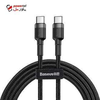 کابل USB-C باسئوس مدل Cafule PD2.0 طول 1 متر
