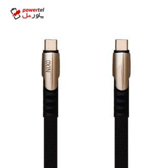 کابل USB-C نیکسو مدل TCQ10A طول 1 متر کابل USB-C نیکسو مدل TCQ10A طول 1 متر