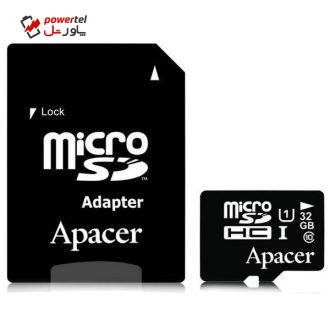 کارت حافظهی اپیسر microSDHC 32GB UHS-I Class10 With Adapter کارت حافظهی اپیسر microSDHC 32GB UHS-I Class10 With Adapter