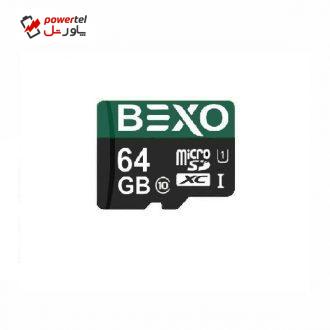 کارت حافظه microSDHC بکسو مدل Extra کلاس 10 استاندارد UHS-I U1 سرعت 80MBps ظرفیت 64 گیگابایت کارت حافظه microSDHC بکسو مدل Extra کلاس 10 استاندارد UHS-I U1 سرعت 80MBps ظرفیت 64 گیگابایت